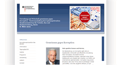 Desktop Screenshot of gemeinsam-gegen-korruption.de